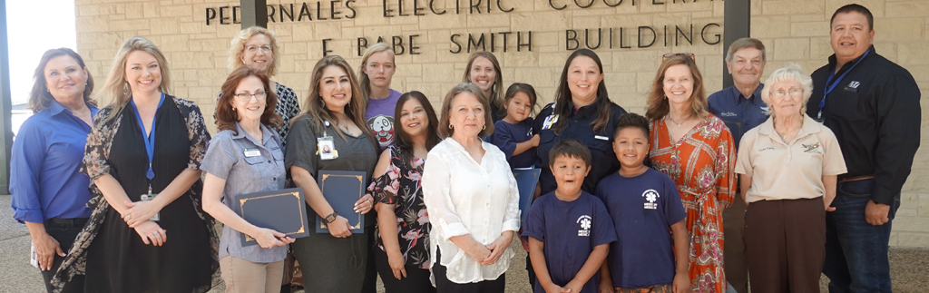 PEC power of change grant recipients